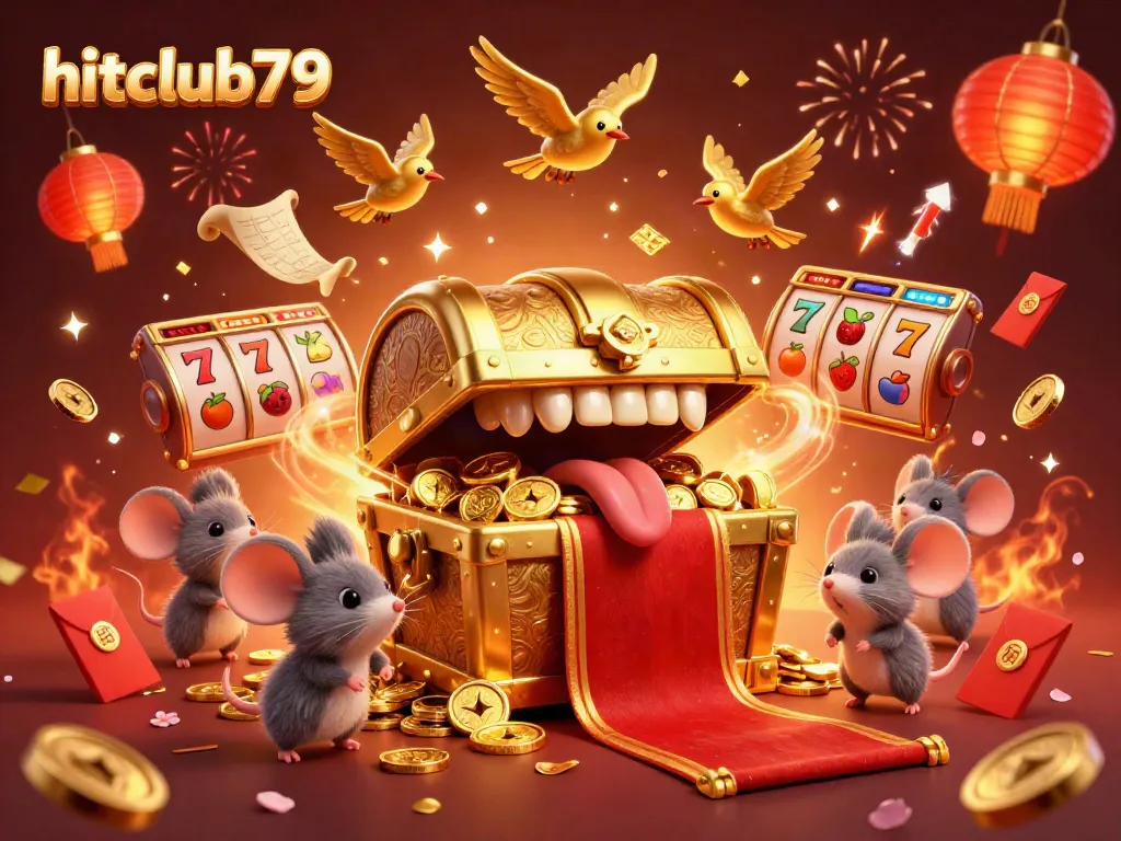 Experience the thrills of hitclub79 with vibrant slot games, golden treasures, and dynamic celebrations.