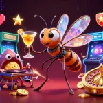 Engage in thrilling gameplay at winnerisland with 3D characters and vibrant casino elements.