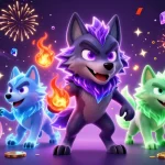 Experience the thrill at Spin Boss with magical wolves and lavish casino elements.